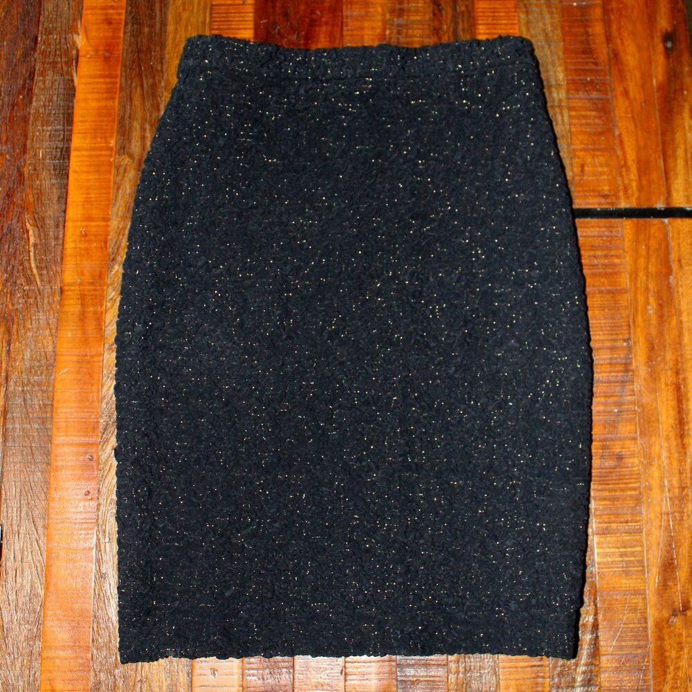 🎉4xHP🎉Escada - Margaretha Ley Swirled Crinkled Textured Pencil Skirt
